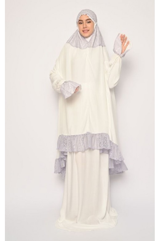 Mukena Aisyah White